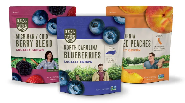 Seal the Seasons bags of fruit