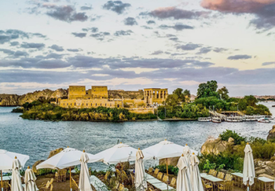 View from Solaih restaurant. Via Eco Nubia Facebook