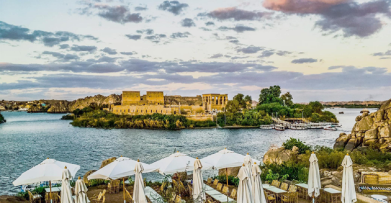 View from Solaih restaurant. Via Eco Nubia Facebook