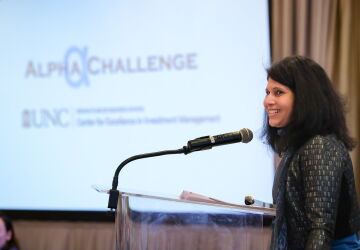 Pramita Saha at the Alpha Challenge