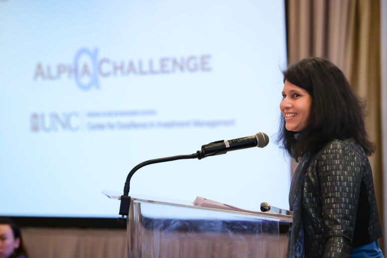 Pramita Saha at the Alpha Challenge
