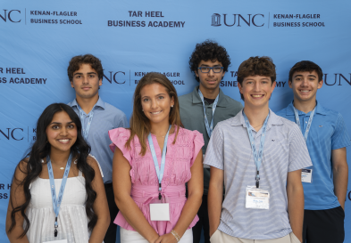 Tar Heel Business Academy group photo