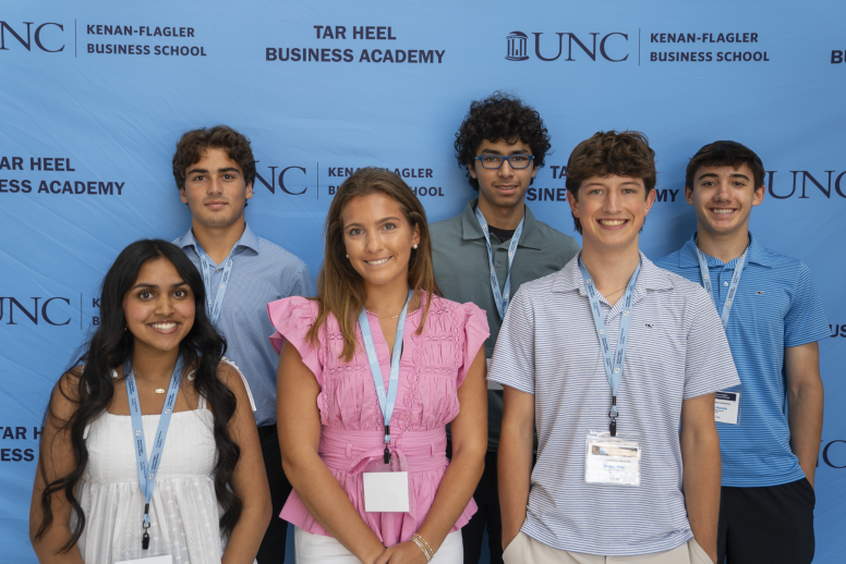 Tar Heel Business Academy group photo