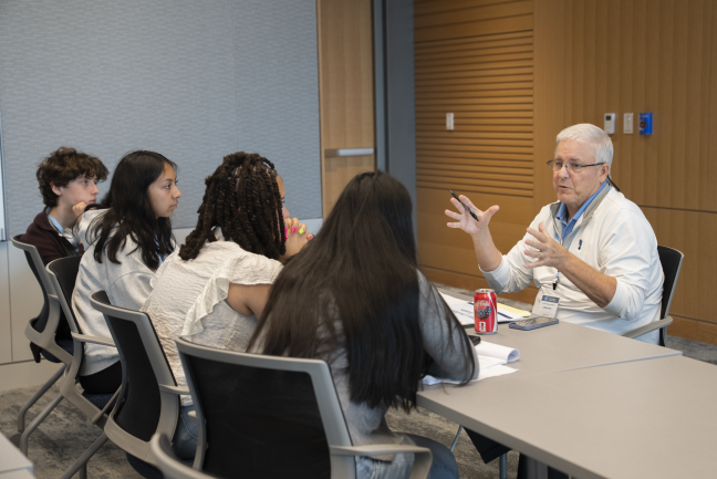 Tar Heel Business Academy Students 2026 with Chip Snively