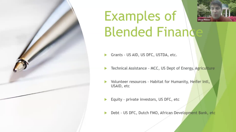 LIFT Blended Finance Coaching Session